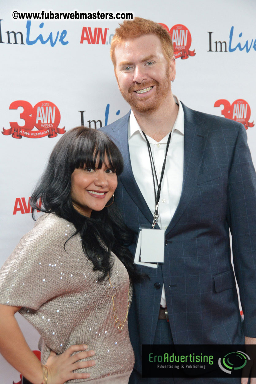 Red Carpet Arrivals for the AVN Awards