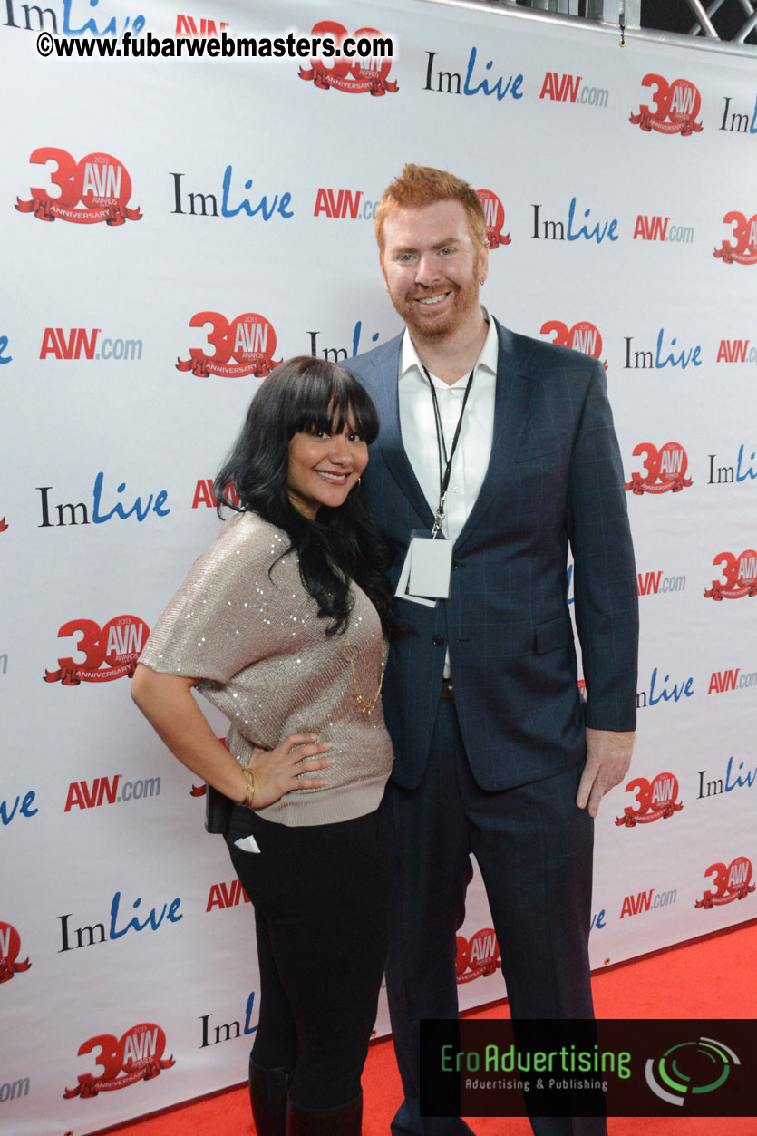 Red Carpet Arrivals for the AVN Awards