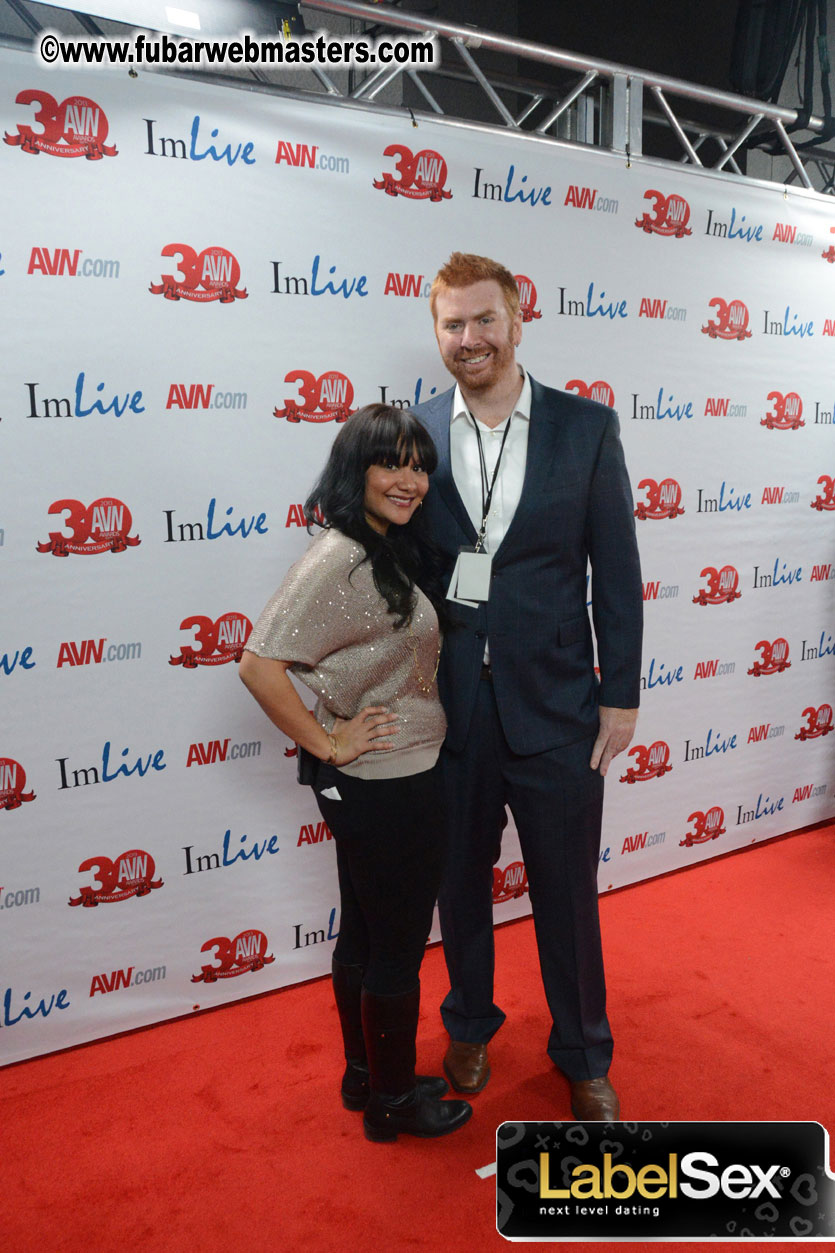 Red Carpet Arrivals for the AVN Awards