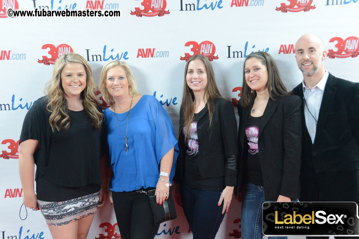 Red Carpet Arrivals for the AVN Awards