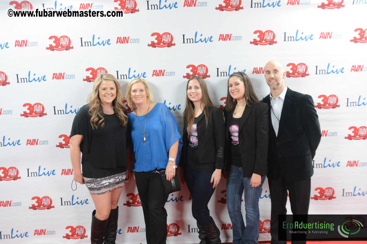 Red Carpet Arrivals for the AVN Awards