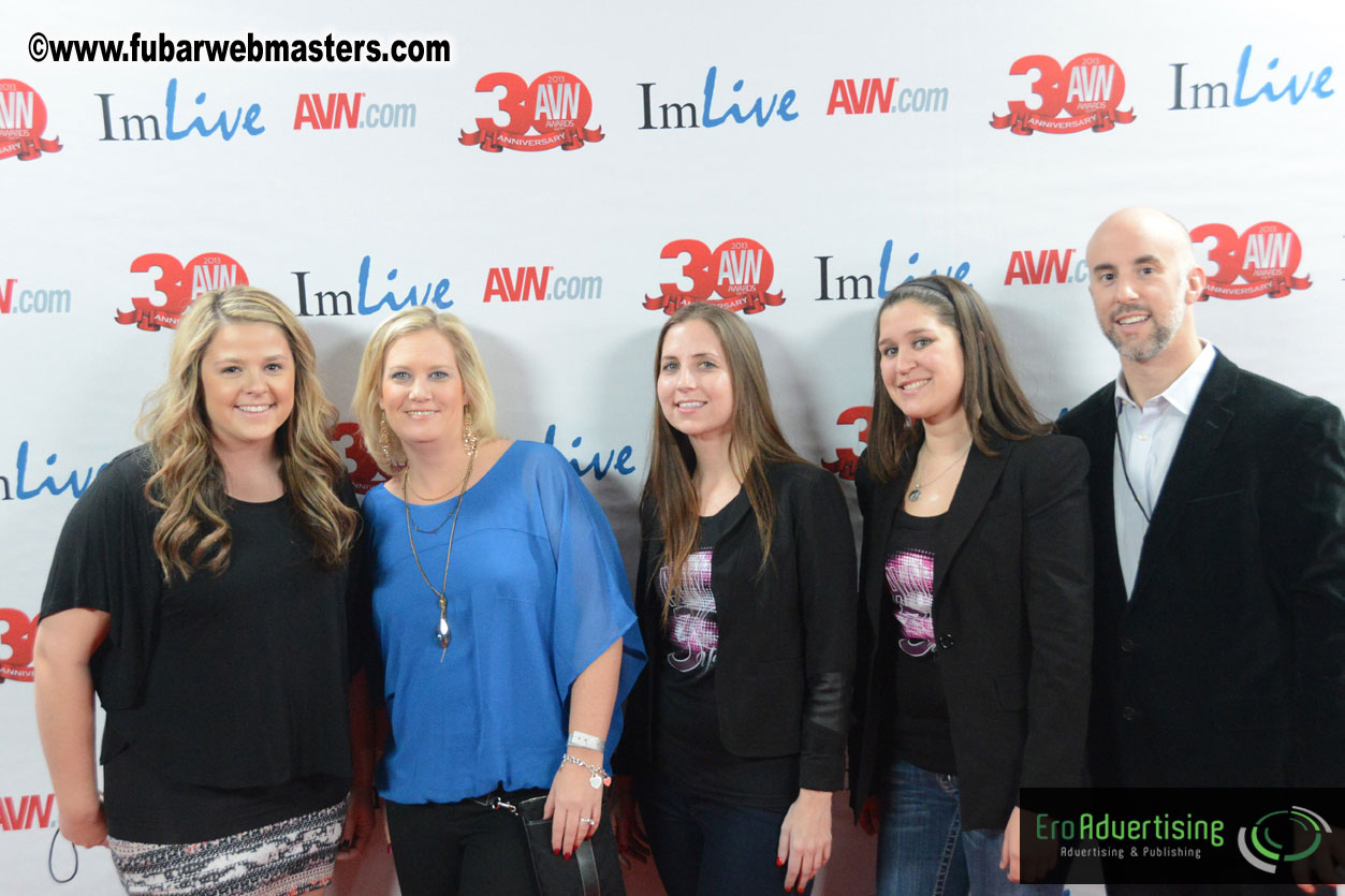 Red Carpet Arrivals for the AVN Awards