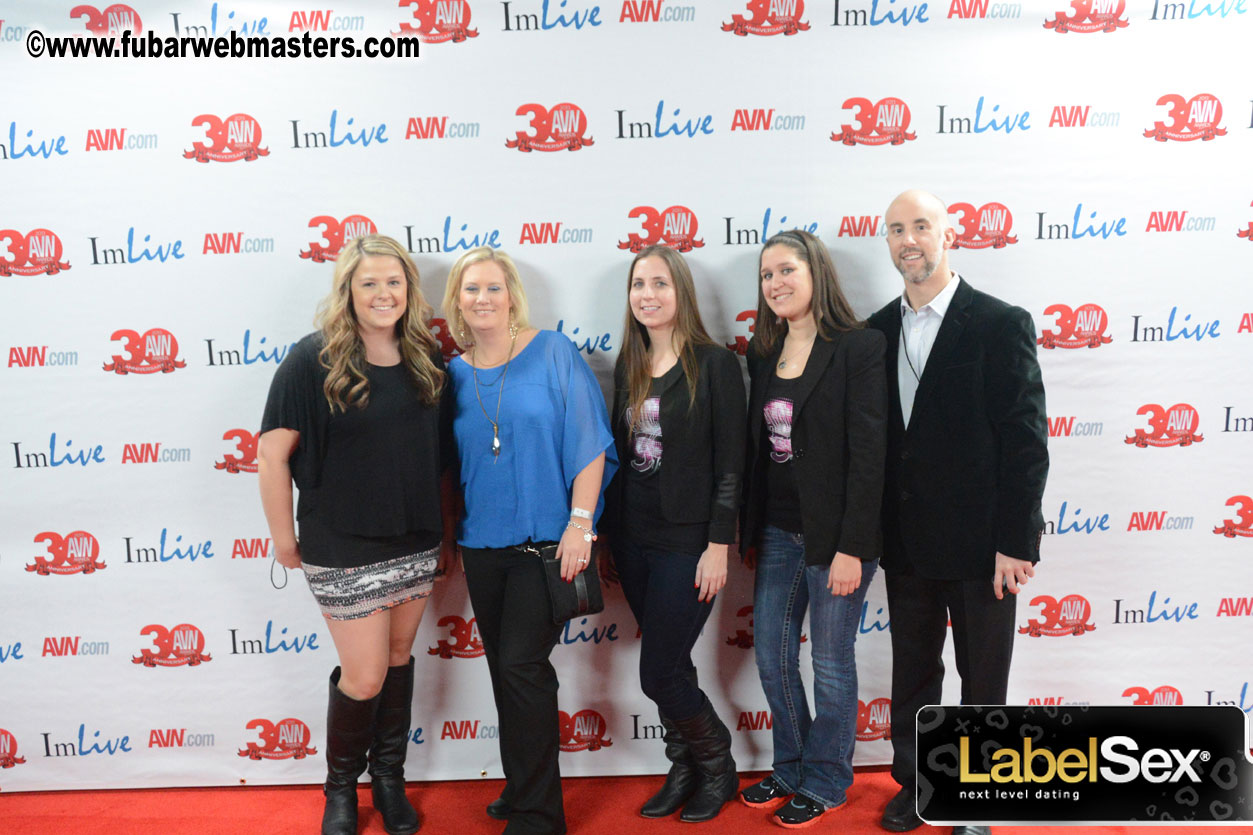 Red Carpet Arrivals for the AVN Awards