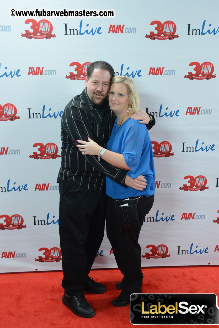 Red Carpet Arrivals for the AVN Awards