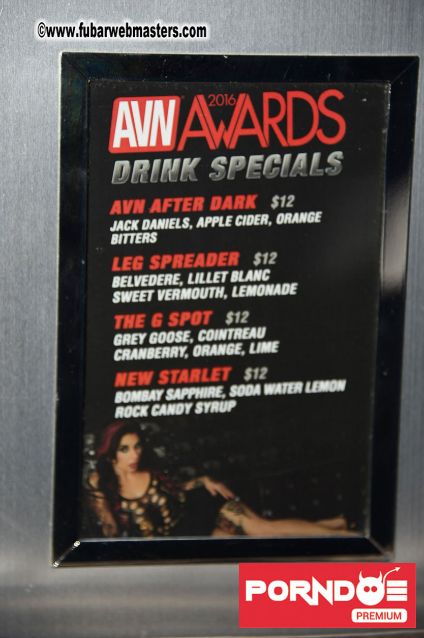 AVN Hall of Fame Cocktails