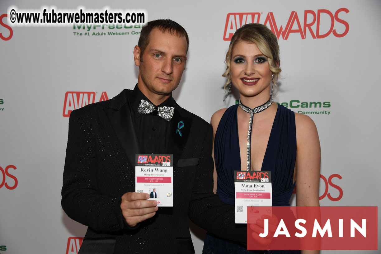 Early AVN Red Carpet