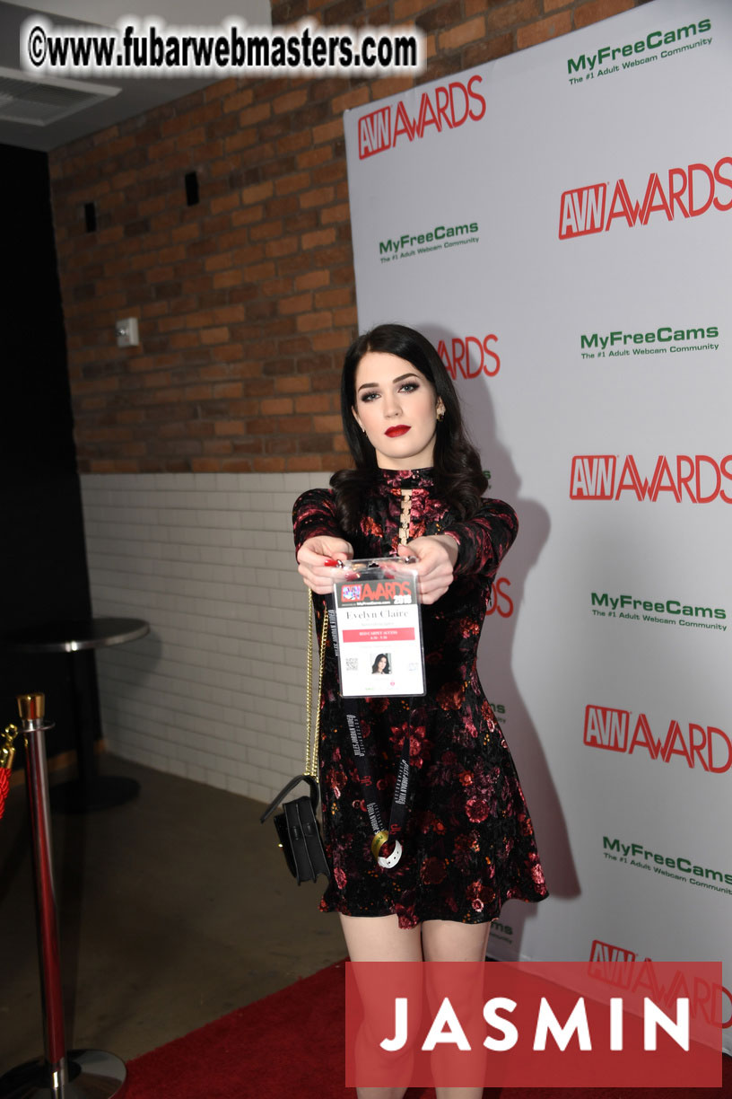 Early AVN Red Carpet