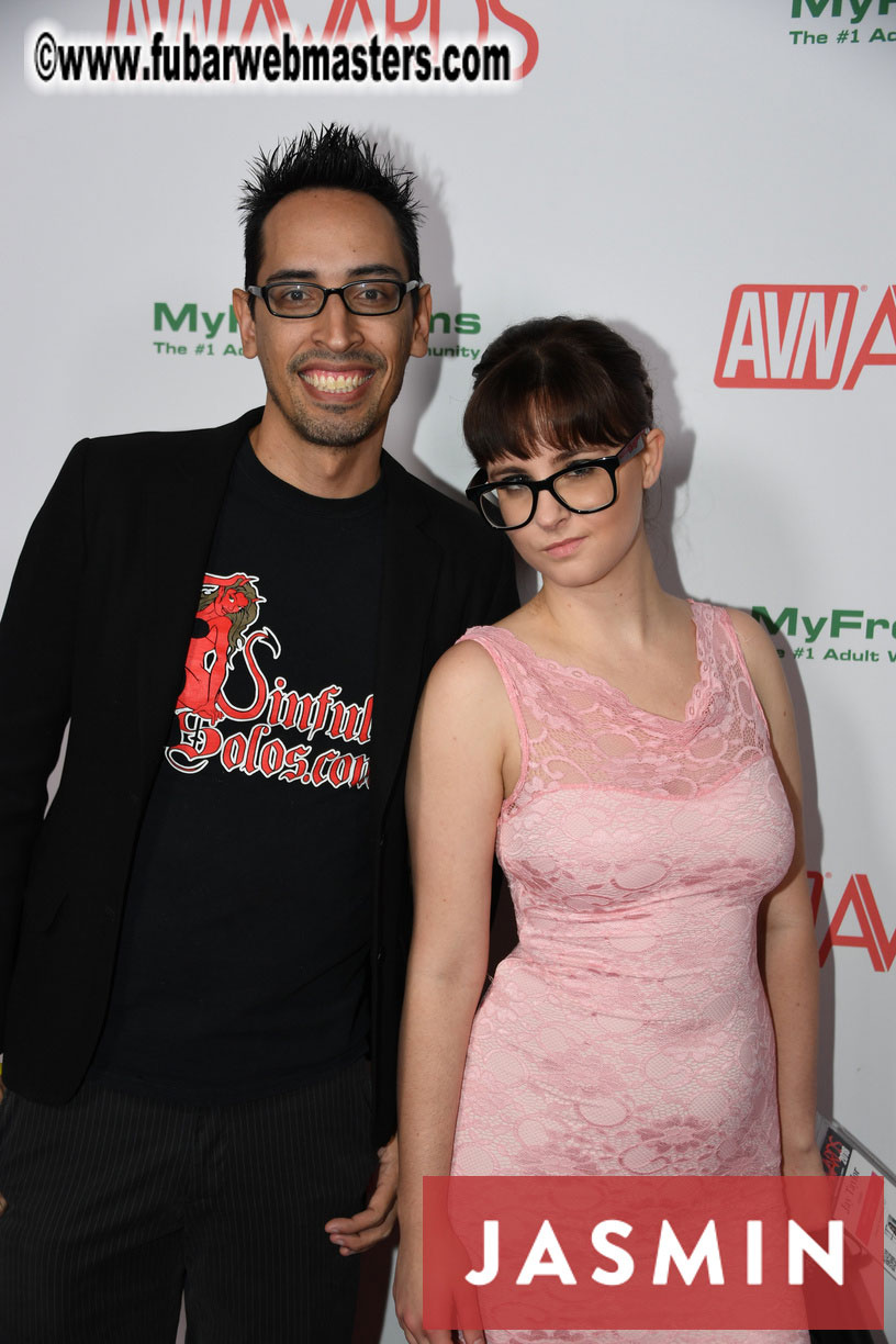 Early AVN Red Carpet