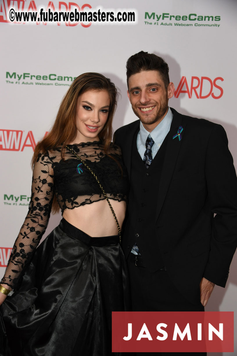 Early AVN Red Carpet