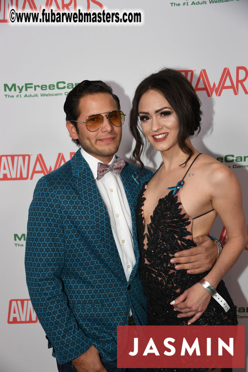 Early AVN Red Carpet