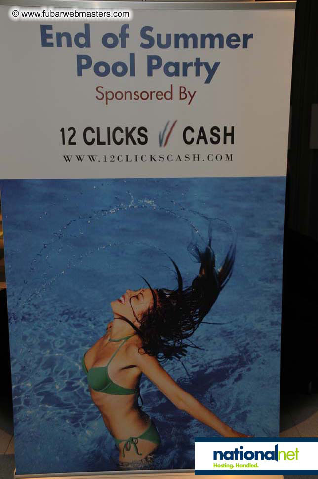 The 12 Clicks Cash End of Summer Pool Party