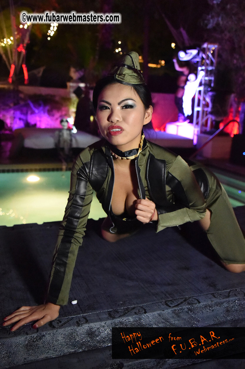 AVN Halloween Porn Star party  - part one