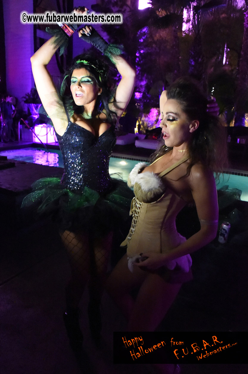 AVN Halloween Porn Star party  - part one