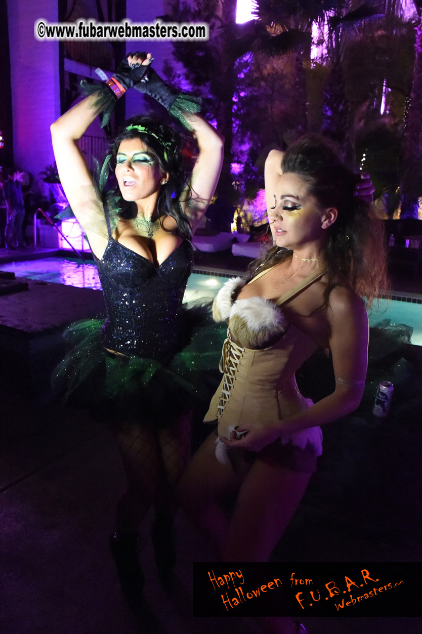 AVN Halloween Porn Star party  - part one