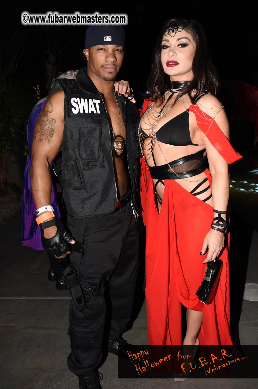 AVN Halloween Porn Star party  - part two