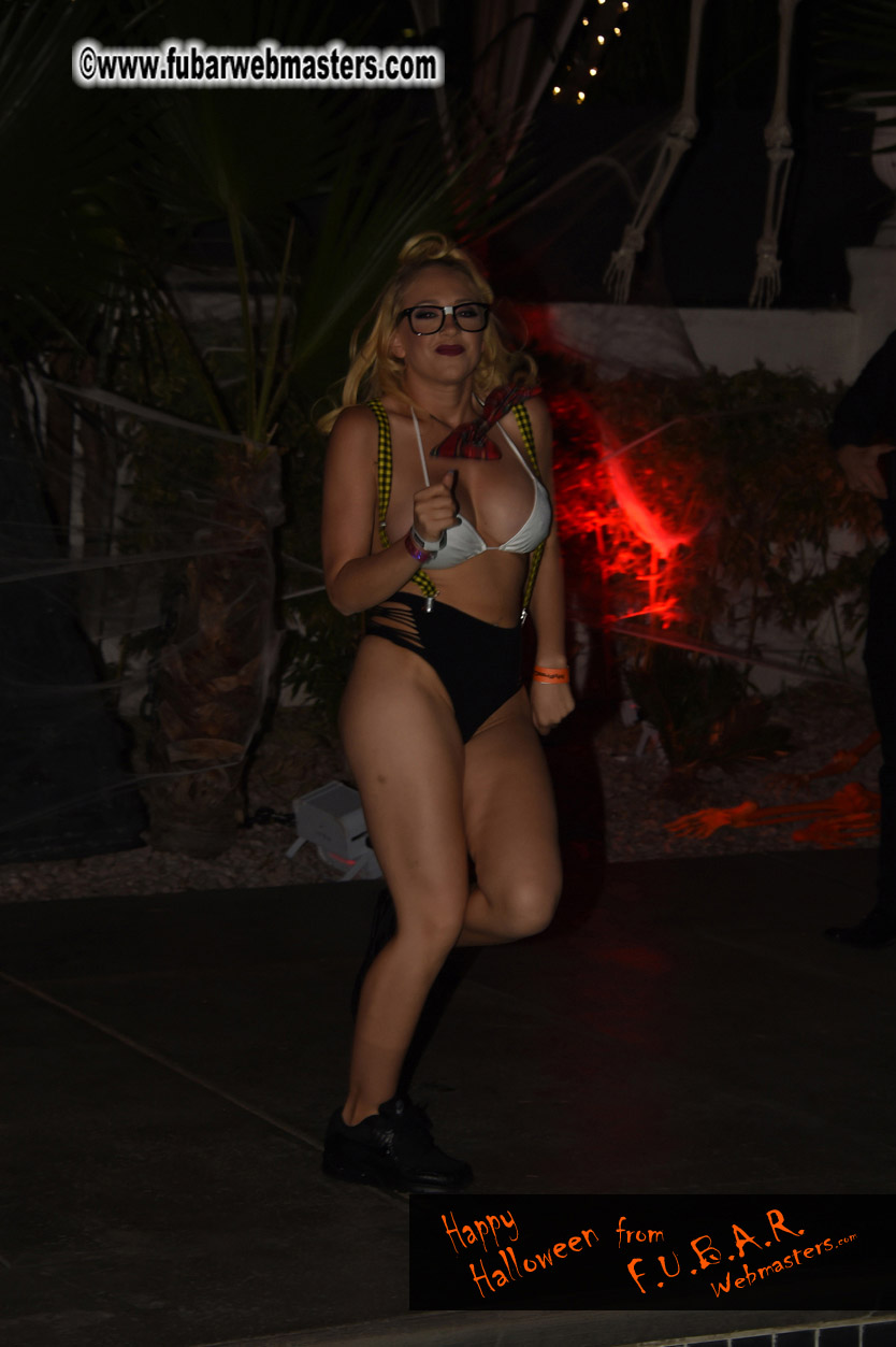 AVN Halloween Porn Star party  - part two