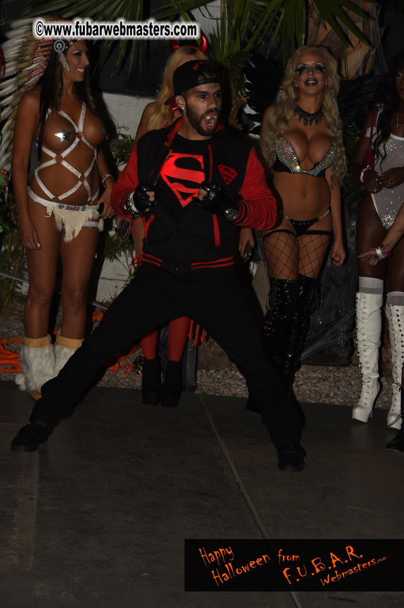 AVN Halloween Porn Star party  - part two