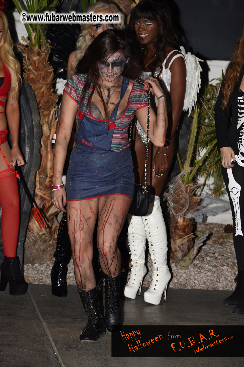 AVN Halloween Porn Star party  - part two