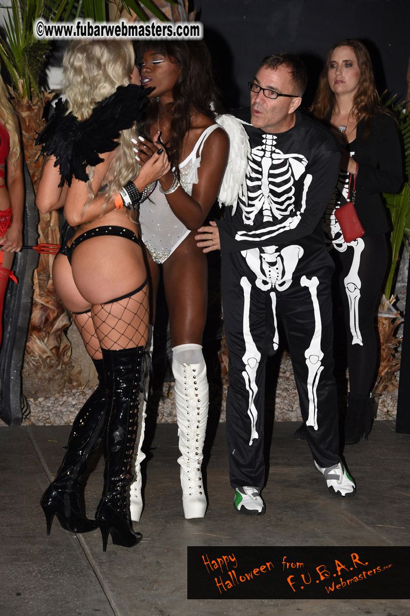 AVN Halloween Porn Star party  - part two