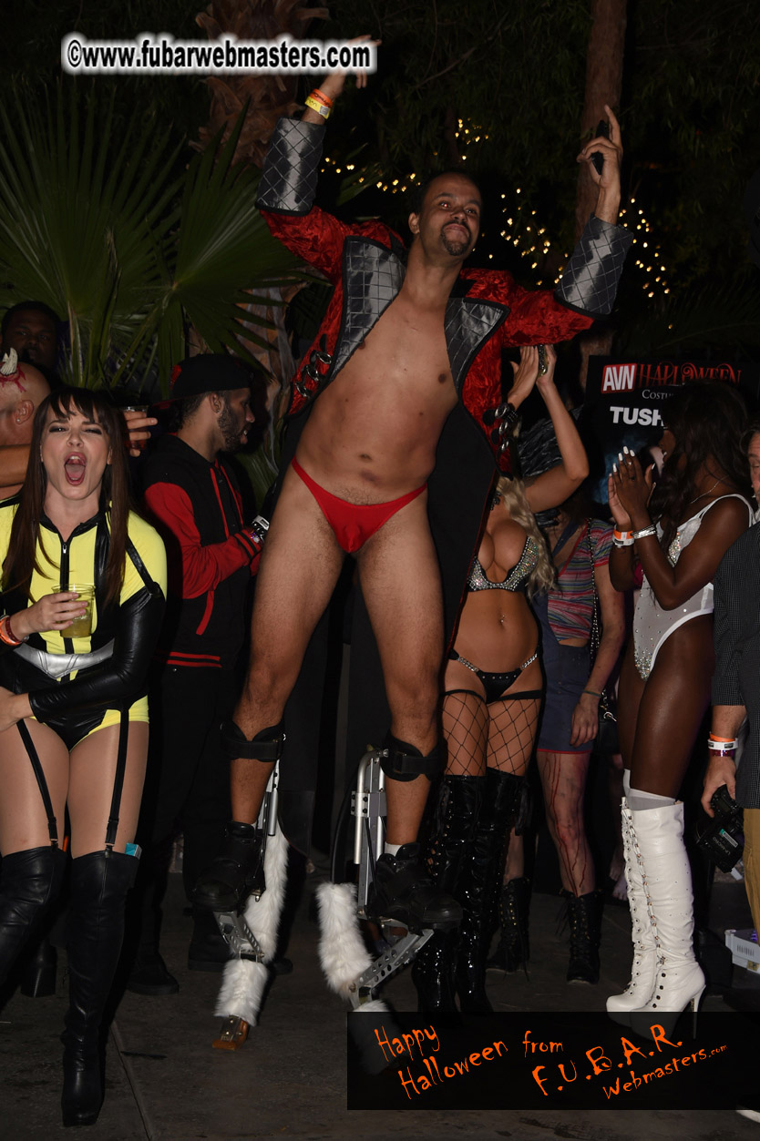 AVN Halloween Porn Star party  - part two