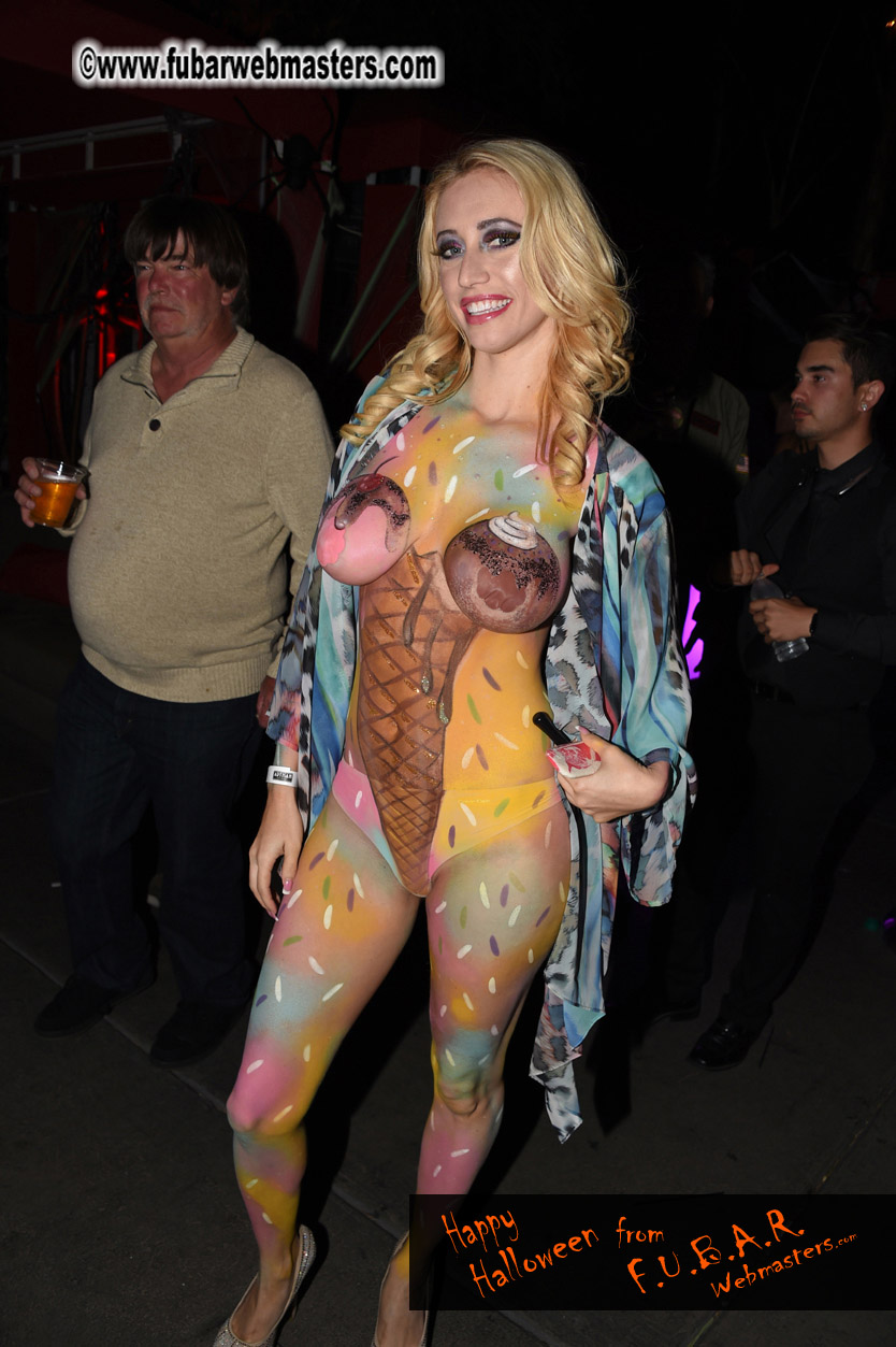 AVN Halloween Porn Star party  - part two