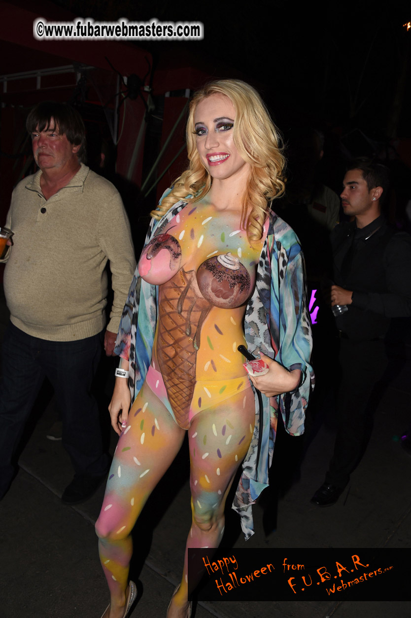 AVN Halloween Porn Star party  - part two