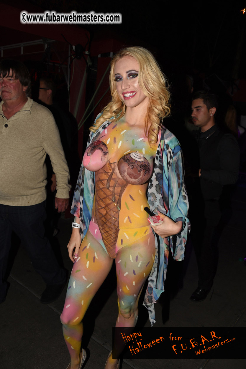 AVN Halloween Porn Star party  - part two