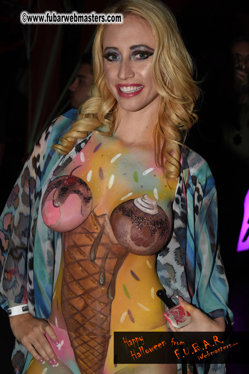 AVN Halloween Porn Star party  - part two