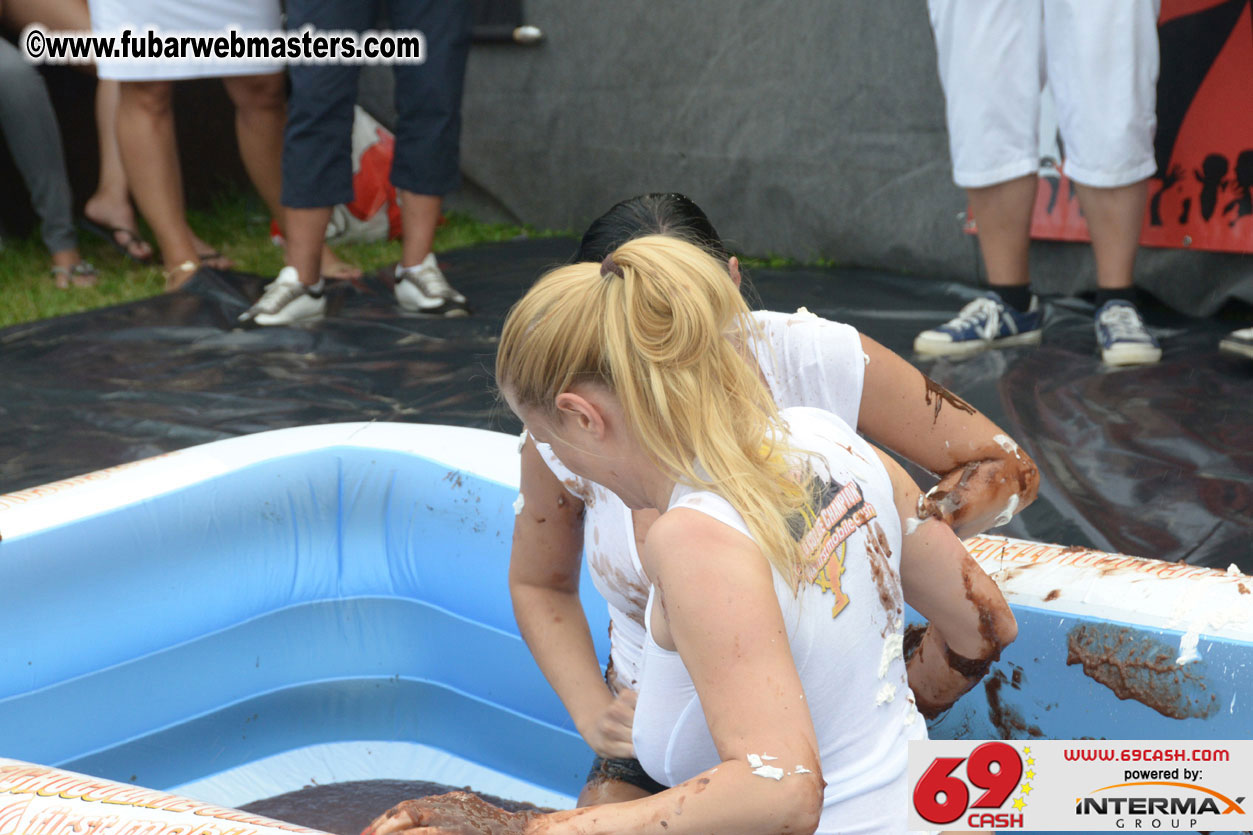 Chocolate Wrestling