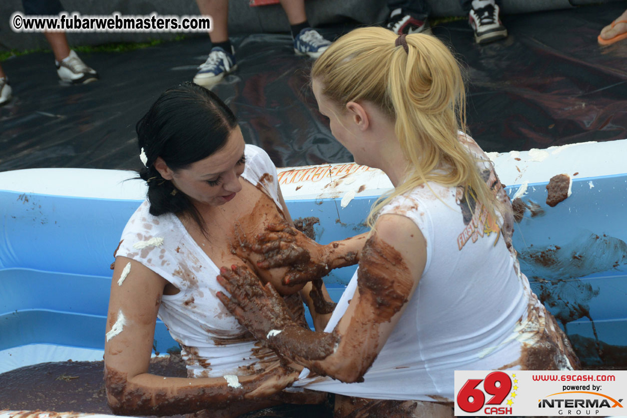 Chocolate Wrestling