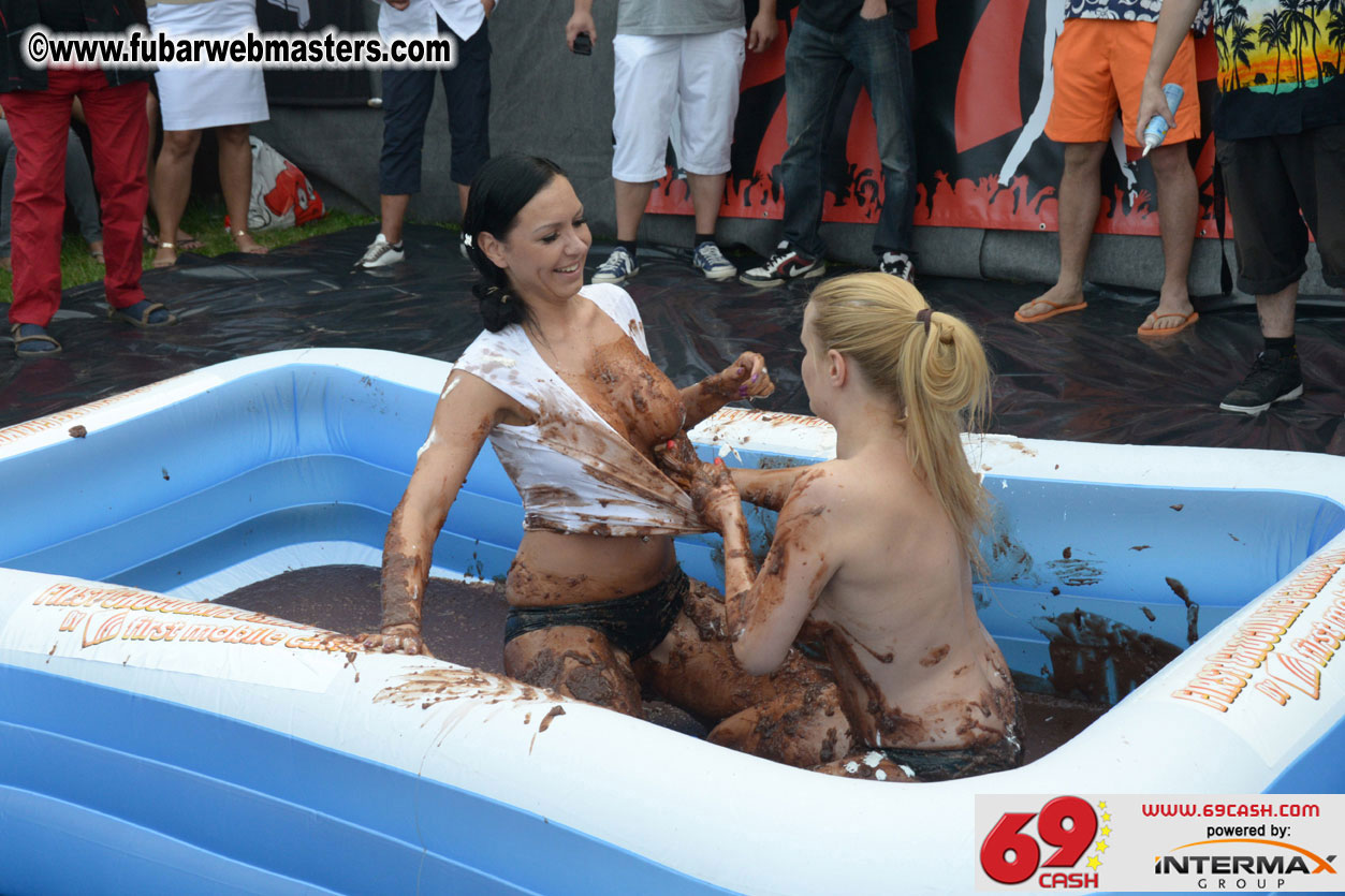 Chocolate Wrestling