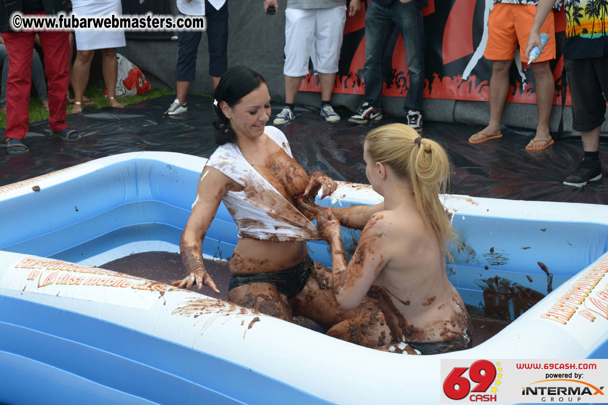 Chocolate Wrestling