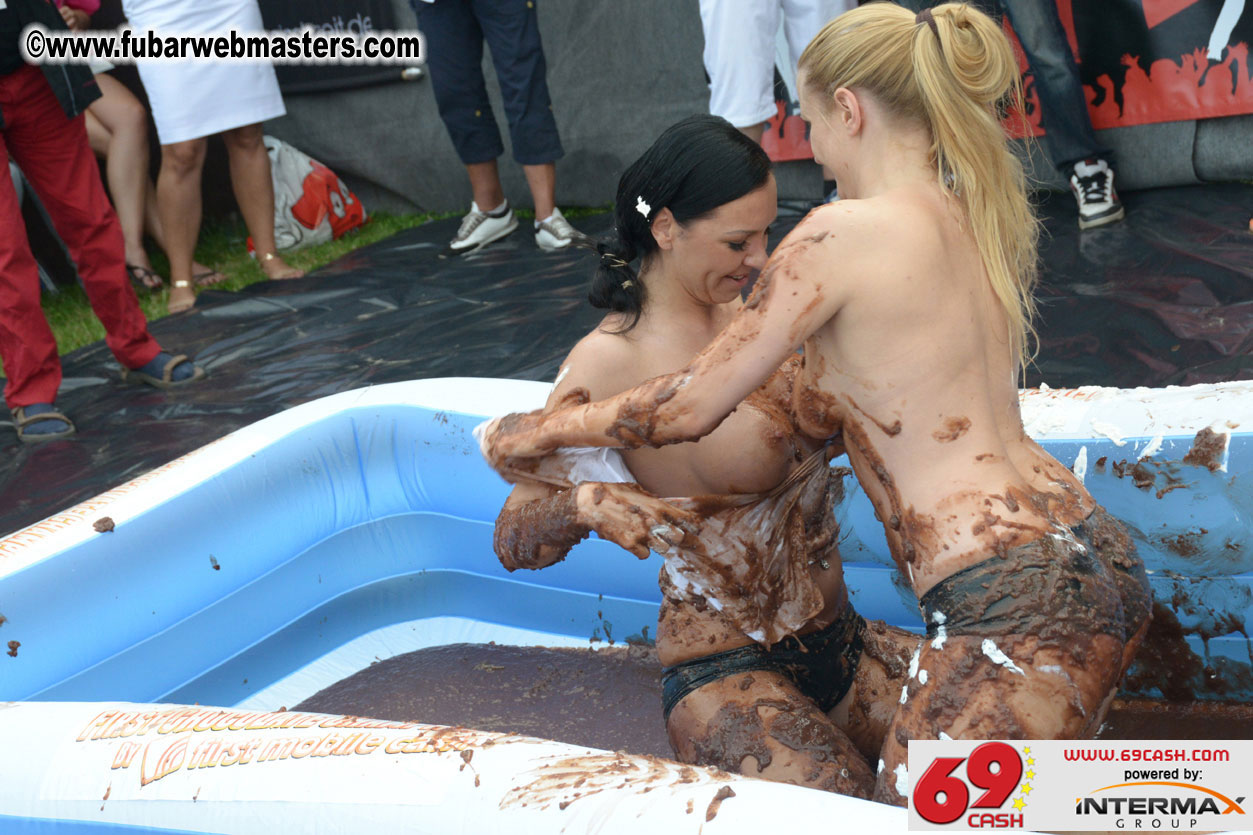 Chocolate Wrestling