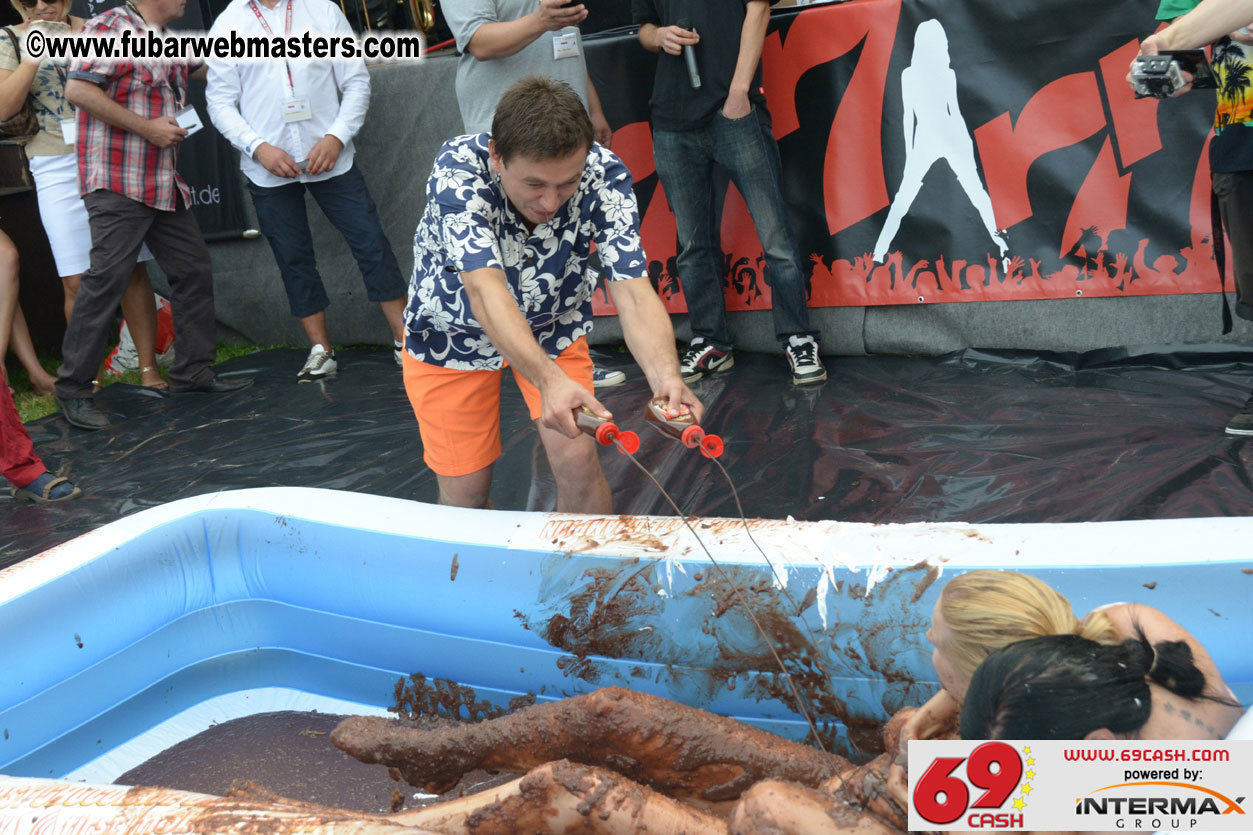 Chocolate Wrestling