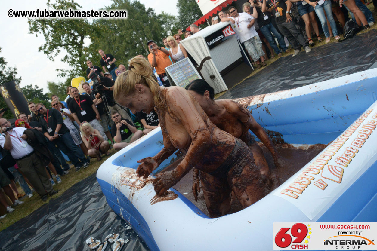 Chocolate Wrestling