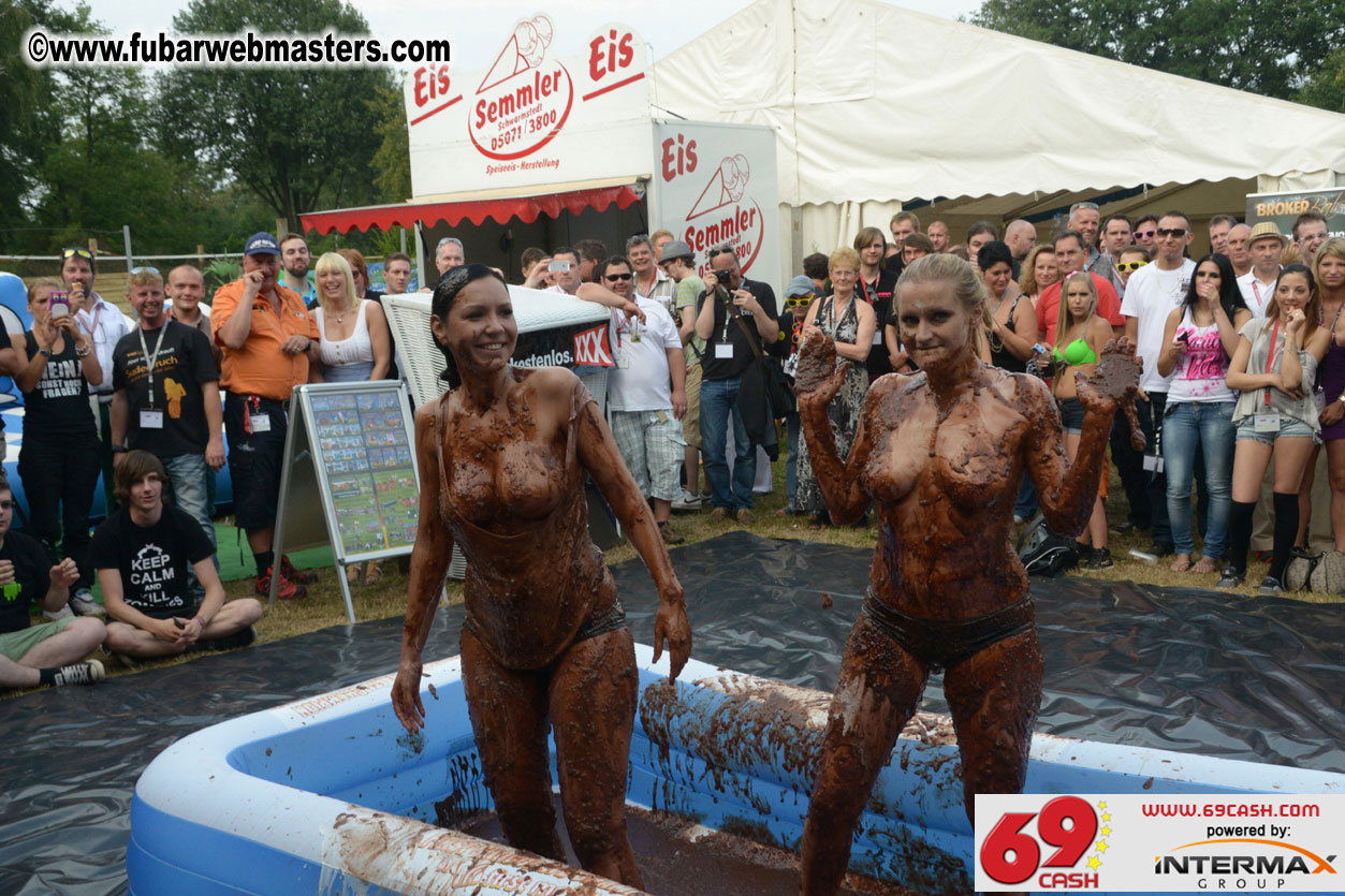 Chocolate Wrestling