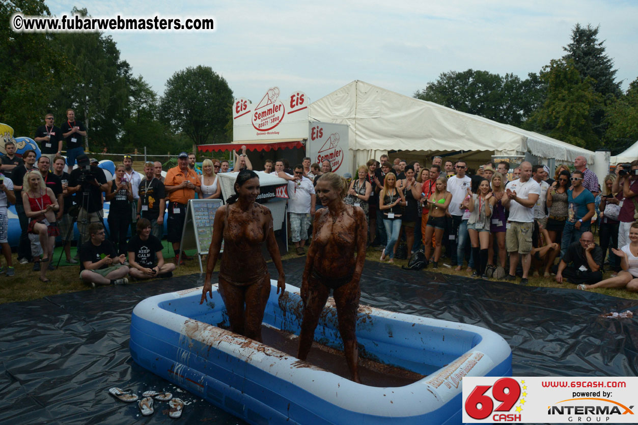 Chocolate Wrestling