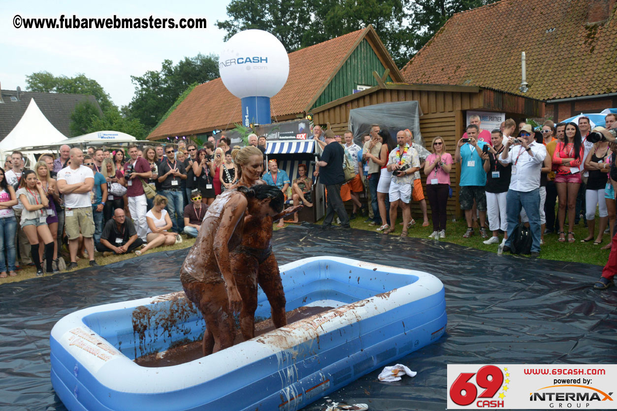 Chocolate Wrestling