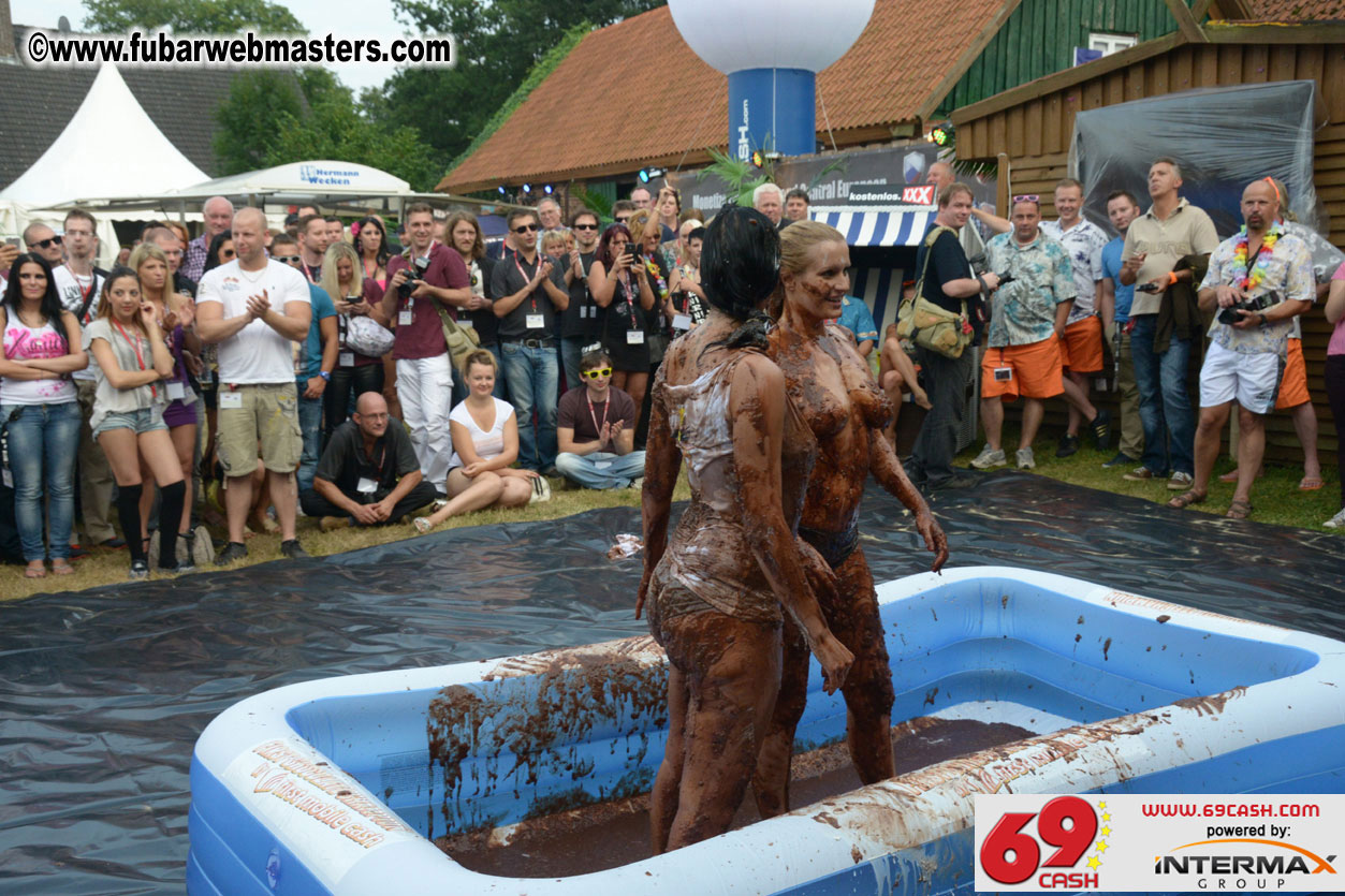 Chocolate Wrestling