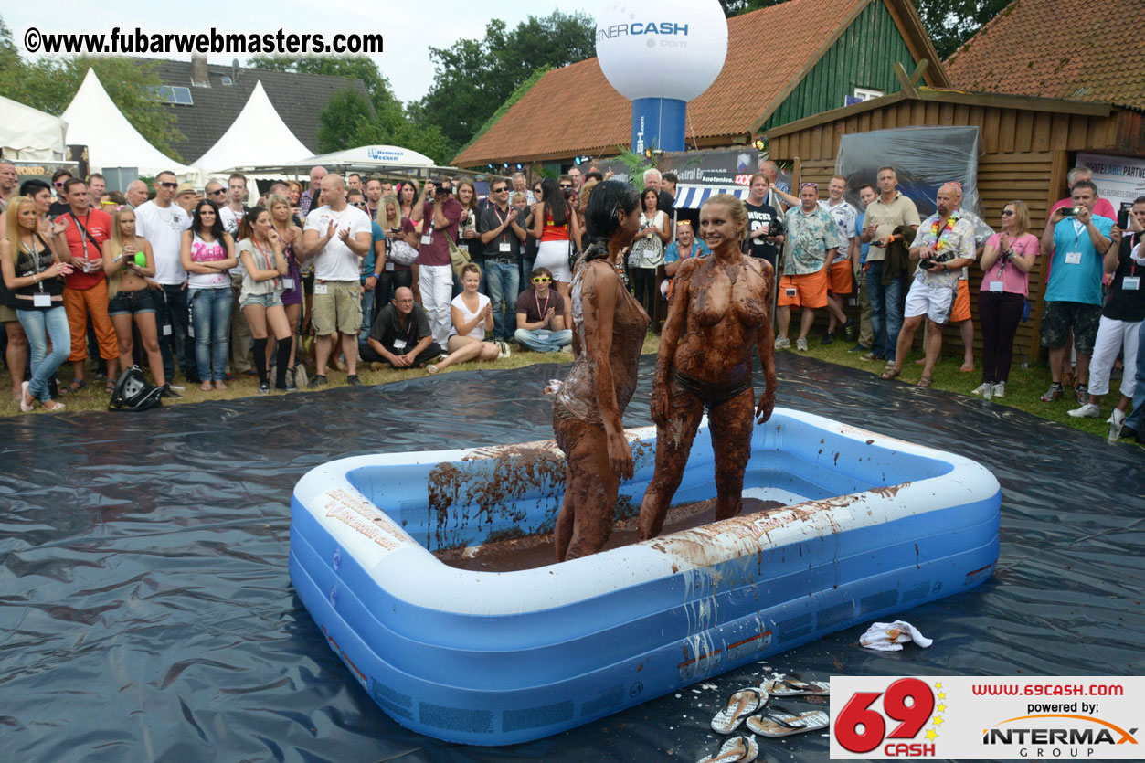 Chocolate Wrestling