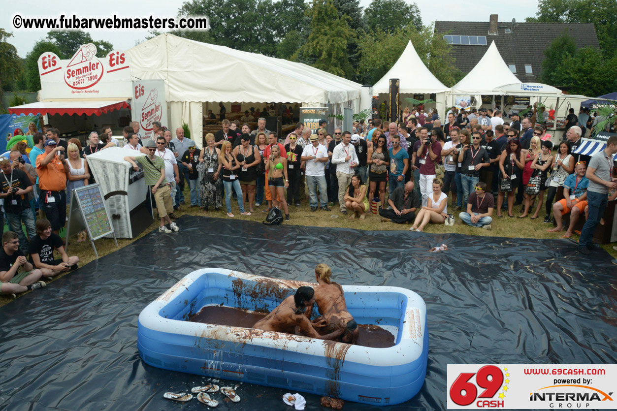 Chocolate Wrestling