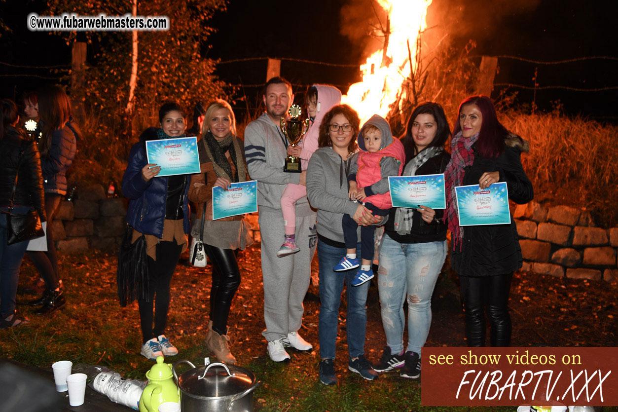 Prize Awards and Bonfire