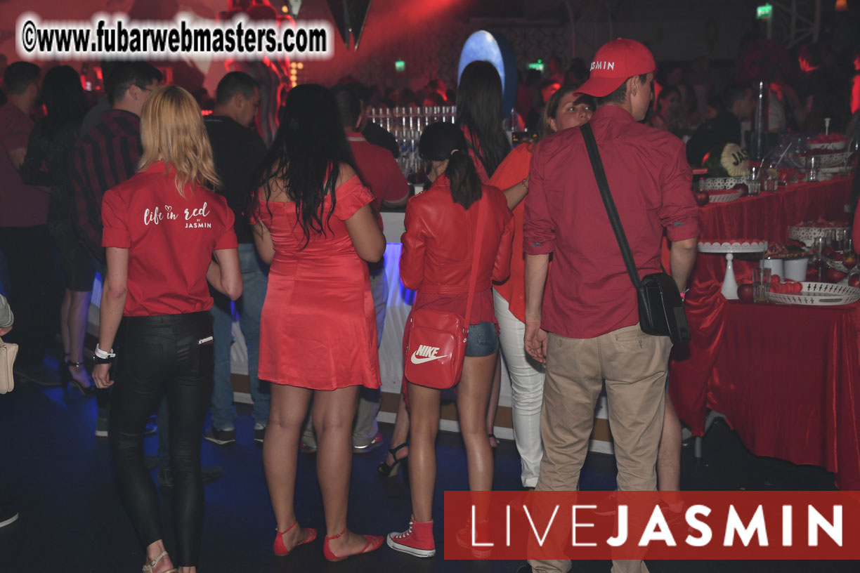 Jasmin Crazy Red Party