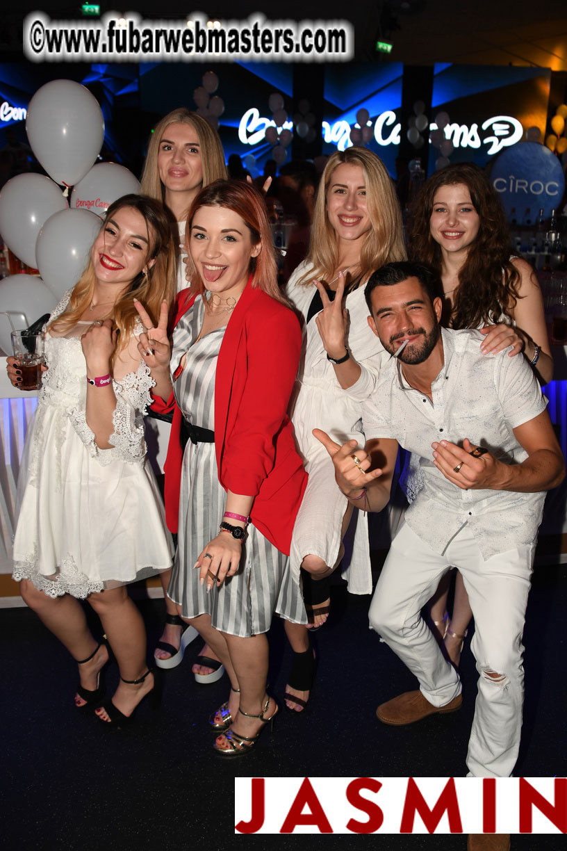 BongaCams SENSATION Party (White Party)