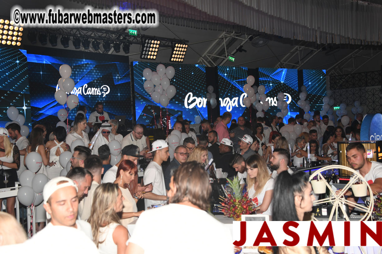 BongaCams SENSATION Party (White Party)