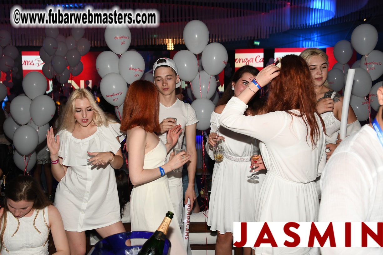 BongaCams SENSATION Party (White Party)