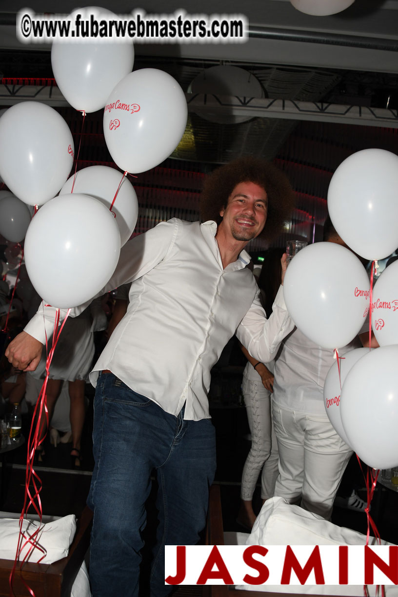 BongaCams SENSATION Party (White Party)