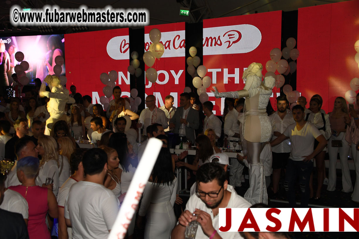 BongaCams SENSATION Party (White Party)