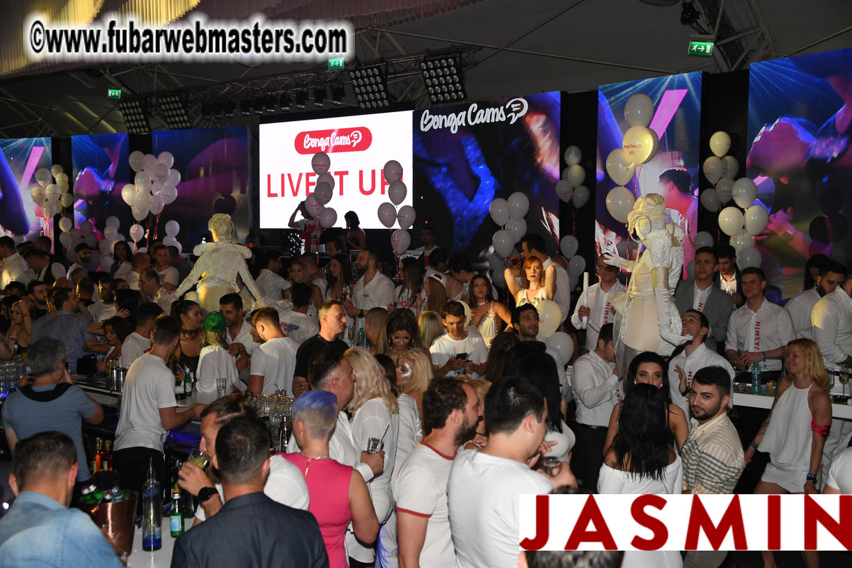 BongaCams SENSATION Party (White Party)