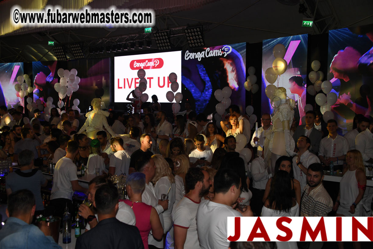 BongaCams SENSATION Party (White Party)